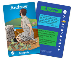 Bible trading cards