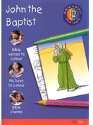 087442: Bible Colour and Learn: 12 John The Baptist