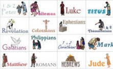 Books of the Bible bingo card