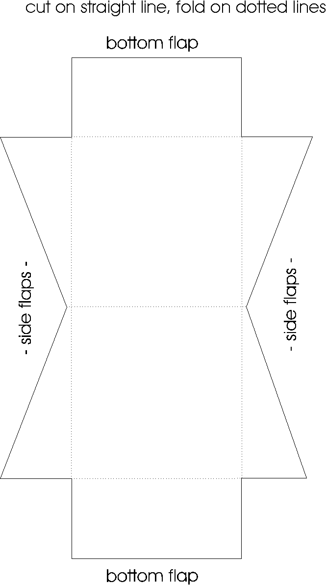 Printable Tent Pattern