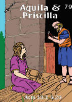 Aquila and Priscilla Trading Card